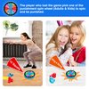 iYuePeng 16PCS Tetra Balance Tower Drop Game Fun Stacking Blocks with Storage Box & Wheel Spinner Balancing Interactive Board Games for Kids Age3+ Perfect for Family Game Night, Classroom