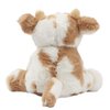 Hopearl Adorable Plush Cow Toy Floppy Dairy Cattle Soft Stuffed Animal Cute Birthday Gifts for Boys Girls Kids Toddlers, Light Brown, 9''