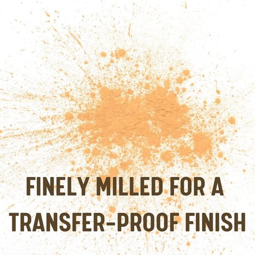 Beauty Bakerie Flour Setting Powder, Finishing Powder for Setting Foundation Makeup in Place, Plantain (Caramel), 0.5 Ounce