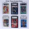 Rayvol Resealable Graded Card Sleeves for SGC-Sized Slabs, Exact Fit Sleeves for SGC-Sized Graded Slabs and Similar (90pcs)