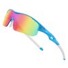 DUCO Sports Youth Baseball Sunglasses for Kids Unbreakable TR90 Frame Lightweight Sun Glasses for Boys and Girls DK261