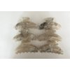 Generic One random marbled beige white black gray acrylic hair claw clip
