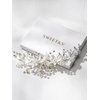 SWEETV Wedding Hair Clip Comb Handmade Bridal Hair Accessories for Women Wedding Hair piece,Silver