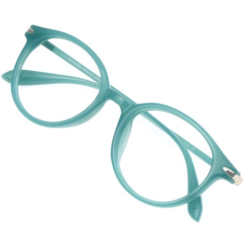 VisionGlobal Blue Light Blocking Glasses, Anti Eyestrain, Computer Reading/Gaming/TV Glasses for Women, Anti UV, Anti Glare(Blue,+1.25 Magnification)