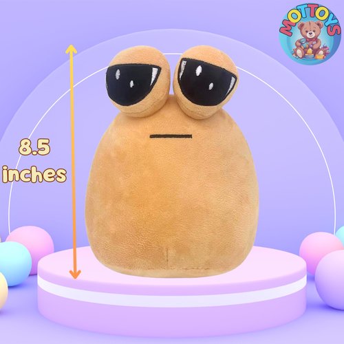 MOTTOYS Alieyn Soft Plush - 8,5 inch/22 cm Stuffed Toy - Emotion Doll - Toys for Fans - Game and Different Emotional Pillow - Fun App Plushies - Present for Kids and Adults