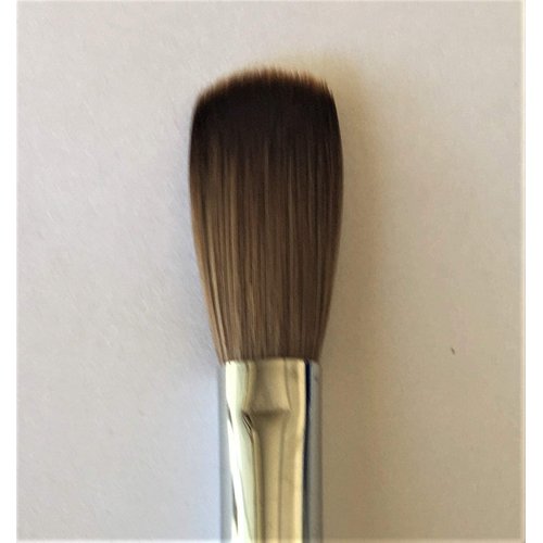 Blue Handle CRIMPED 100% Kolinsky Acrylic Nail Brush (Crimped 12)