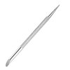 Silver Stainless Steel Cuticle Pusher Nail Dotting Pen Nail Care Tool, Double Ended Manicure Stick Cuticle Remover Cleaner Cuticle Pusher, Cuticle Pusher Sticks Glass Cuticle Pusher Cuticle Tools