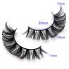 Veleasha Russian Strip Lashes DD Curl False Eyelashes Fluffy Wispy Faux Mink Lashes 10 Pairs Pack (D07)