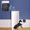 EverNary Dog Door Bell Wireless Doggie Doorbells for Potty Training with Warterproof Touch Button Dog Bells Included Receiver and Transmitters (2 Receiver + 3 Transmitters)