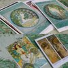 HOSTEESSCHOICE Beautiful Art Postcards set of 30 Post card of Alphonse Mucha variety pack Famous Painting Scenery,4 x 6 Inches
