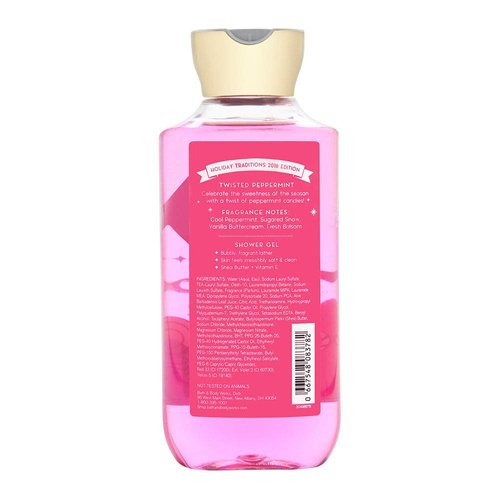Bath & Body Works Twisted Peppermint Shower Gel, 10 Ounce