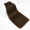Rose bud Clip in Hair Extensions Real Human Hair 7Pcs 16Clips 10Inch 110g Natural Thick Hair Extensions Human Hair