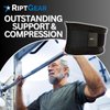 RiptGear Back Brace for Lower Back Pain Relief - Breathable Back Brace for Men and Women - Ideal for Lifting, Work, Sciatica, Herniated Disc, and Lumbar Support - Black, XXXL (Waist: 44"-47")