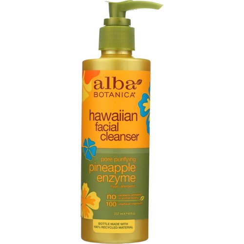 Alba Hawaiian Pore Purifying Pineapple Enzyme Facial Cleanser- 8oz