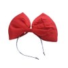 Red Big Bow Headband Hair Bow for Women, 10'' Huge Bowknot Hairband Hair Hoop Headwear for Halloween Cosplay Christmas Costume Party