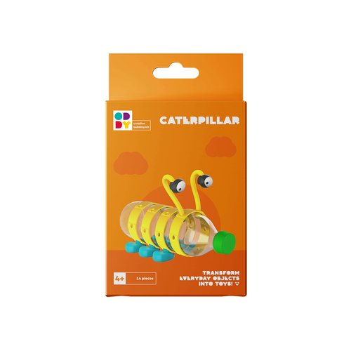 Oddy Caterpillar Minipack Creative Building Kit - Eco-Friendly STEM Toy Set for Kids 4+