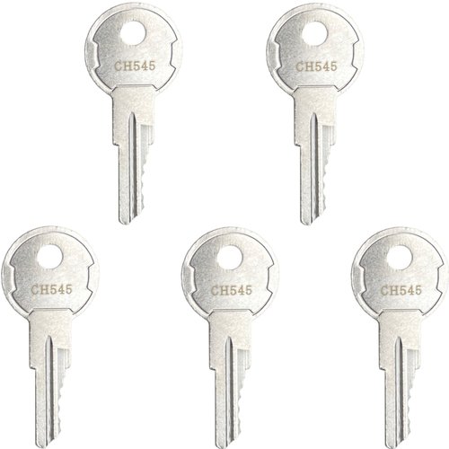 (5) CH545 Keys for UWS Buyers Products Dee Zee Delta Weatherguard Kobalt Better Built Husky Craftsman Atwood Tool Box Truck Trailer RV Horse Trailer Car Hauler Sure-Grip Safety Cabinet Paddle Handle