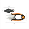Fiskars Garden Herb Snips - 5" Garden Shears with Sheath and SoftGrip Handle - Yard and Garden Tools - Orange/Black