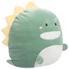 ARELUX Dinosaur Plush Cuddle Pillow Cute Dinosaur Stuffed Animal Plush Toy Dinosaur Plushies Room Decor Festival Dinosaur Accompany Christmas Birthday Gifts for Kids Boys Girls 16inch