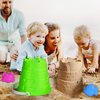 Holady 17 Pcs Beach Toys for Kids- Kids Sand Toys Includes Beach Bucket, Sand Mold, Sand Shovel, Rake,Sand Sifter Shovels,Sand Castle Toys - Sand Bucket and Shovel for Boys and Girls
