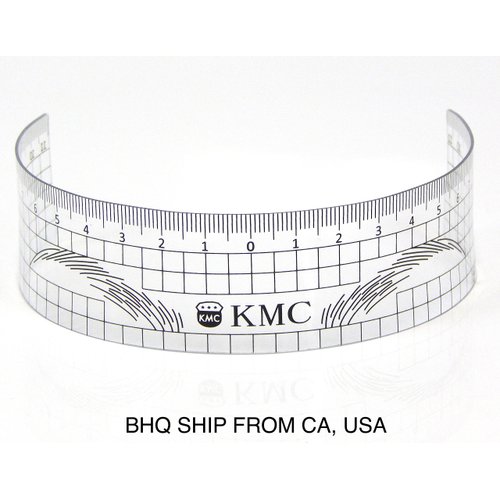 Microblading Eyebrow Stencil Makeup Reusable Measuring Shaper Tattoo Ruler Tool