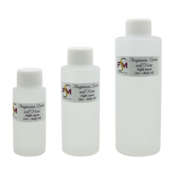 Fragrances, Scents and More Night Queen Perfume/Body Oil - 4 Fl Oz Plastic Bottle (120ml)