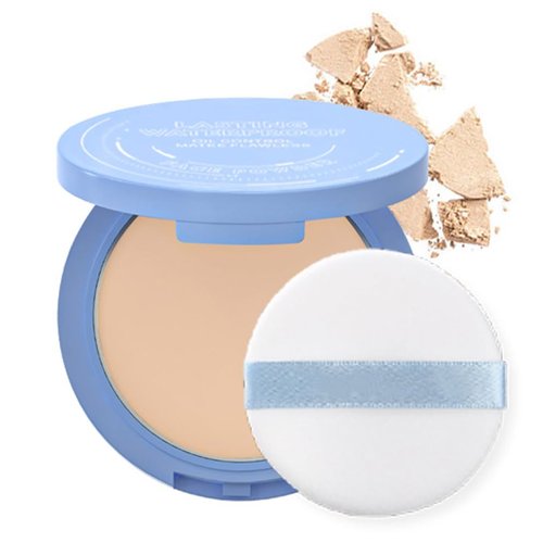 Mallofusa Matte Face Makeup Loose Powder Fine Silk Texture Honey Powder Fixed Makeup Powder Soft ...