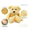 Thermal-Aid Zoo Animals - Honey The Yellow Bear - Heatable Therapeutic Stuffed Animals for Kids - Hot & Cold Therapy - Ice Pack & Heating Pack