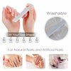Premium Upgrade Lucency Nail Buffers for Natural Nails, Artificial Nails and Chamois Nail Buffer, All in One Step, beUakso Premium Upgrade Natural Nail Buffer and Shine Kit with Gift Box