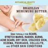 Botanical Beauty MURUMURU BUTTER Astrocaryum murumuru 100% Pure Natural, Unrefined, RAW, Virgin. Natural Skin Moisturizer Vegan for Face, Skin, Body, Hair, Lips, Nails, Lotions, Cream 2 oz 60 gr