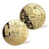 Masonic Challenge Coin Gold Plated Freemason Commemorative Coins