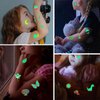 Luminous Tattoos for Kids,240 Styles Glow In The Dark Tattoos for Boys and Girls,Dinosaur Space Butterfly Pirate Mermaid Temporary Tattoo Stickers,Birthday Party Makeup Supplies 20 Sheets