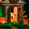 Brickshining LED Lighting Compatible with Lego Isabelle's House Visit 77049, Light Kit Compatible with Lego 77049, Giving Light to Model, NOT Included The Model Set（Standard Version）