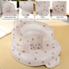 Baby Inflatable Seat for Babies 3-36 Months, Built in Air Pump, Baby Support Seat Summer Toddler Chair for Sitting Up, Baby Shower Chair Floor Seater (Bear)