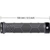 FIFTY-FIFTY Double Lock-On Mountain Bike Grips, Bicycle Handlebar Locking Grips, Non-Slip MTB Handle Grips (Grey)