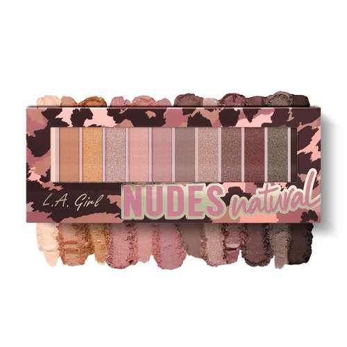 L.A. Girl Nudes Eyeshadow Palette, Natural GES316