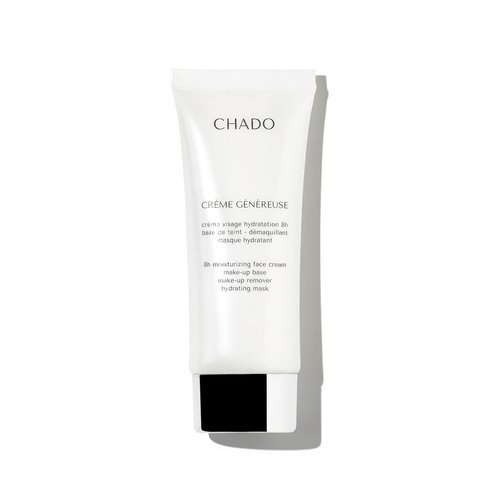 CHADO Crème Généreuse | Hydrating Daily Face Moisturizer | Use as a Makeup Base, Makeup Remover, or as a Face Mask | Paraben and Sulfate Free Cream | Cruelty Free – 40ml