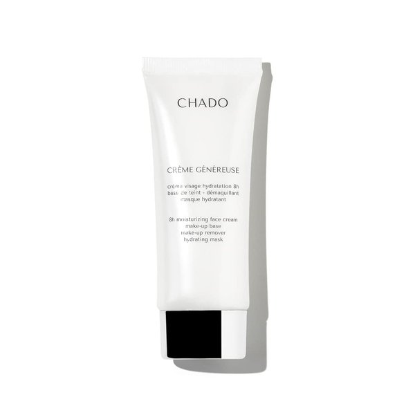 CHADO Crème Généreuse | Hydrating Daily Face Moisturizer | Use as a Makeup Base, Makeup Remover, or as a Face Mask | Paraben and Sulfate Free Cream | Cruelty Free – 40ml