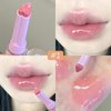 Mrettick 3 Colors Jelly Lipstick, Tinted Lip Gloss Heart Shape Lip Stain, Mirror Hydrating Jelly Love Lipstick, Long Lasting Moisturizing Tinted Lip Balm, Non-sticky (A)