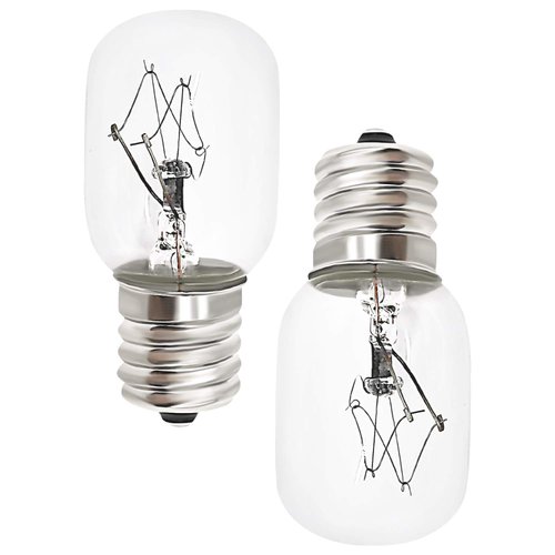 【1YEAR Warranty】8206232A Bulb 40w 125v Microwave Oven Light -Under Hood Microwave Bulb- E17 Fit for Whirlpool Microwave Light Bulb