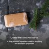 The Grandpa Soap Company Pine Tar Bar Soap for Men- Made With 100% Plant-Based Pine Tar Oil, 3 in 1 Cleanser Deodorizer and Moisturizer, Dermatologist Tested, Safe for Sensitive Skin, 3.25 Oz, 6 Pack