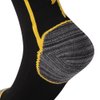 KitNSox Player ID Custom Socks, Womens Mens Cushioned Sport Crew Socks for Soccer Football Black 1 Pair