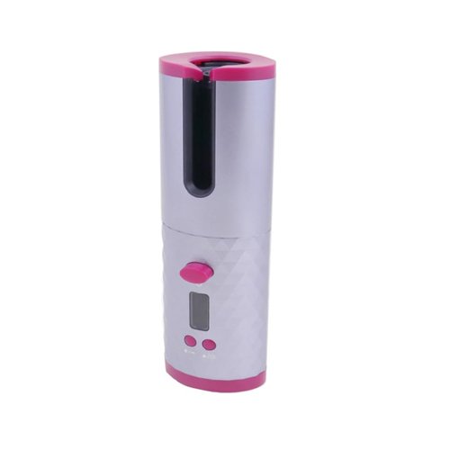 Auto Ceramic Hair Curler – Cordless, USB Rechargeable, Dual-Direction Styling with LCD Display – Fast Heat-Up & 60-Minute Use for Salon-Quality Curls at Home