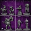 Newcombie Wildspire 58 Fantasy Miniatures Set Townsfolk Characters for DND Miniatures Bulk 28mm Dungeons and Dragons Miniatures | for DND Minis and D&D Miniatures I Character Sheets & Quests