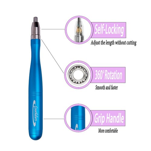 Goothdurs Speed Jump Rope with Ball Bearing - Adjustable & Self-Locking Tangle-Free Aluminum Skipping Ropes with Carrying Pouch Ideal for Crossfit Training, Boxing, and MMA Workouts