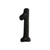House Address Numbers 4 Inch Height - Cast Iron House Number - Rustproof Black Finish - Number 1
