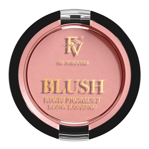 FV Long Lasting Powder Blush, Lightweight Smooth & Blendable Blush for Cheeks, High Buildable Color Blush Powder, Transfer-Resistant Matte Finish Cheek Makeup (Pink Matte, 0.17 OZ)