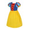 Dressy Daisy Toddler Little Girls Cotton Princess Dress Up Clothes with Accessories Halloween Birthday Party Everyday Outfit Size 5-7, Yellow