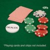 GSE Games & Sports Expert Dealer Button - Set of 5 Professional Casino Texas Hold‘em Poker Button for Gambling Card Games, Texas Hold 'em, Poker Nights, Tournaments