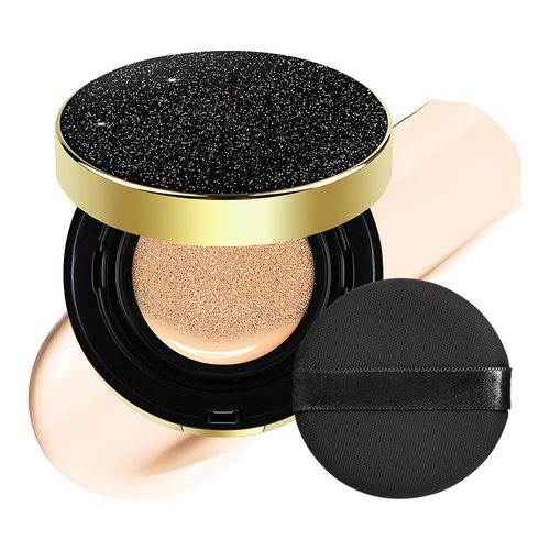 Air Cushion BB Cream Foundation, CC cream foundation, Moisturizing Concealer Long-Lasting, Cushion Foundation Full Coverage Self Adjusting for Mature Skin & All Skin Types (transparent white, 1)
